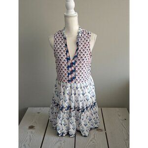 OLIPHANT Multicolor Floral Prairie Dress Size Medium